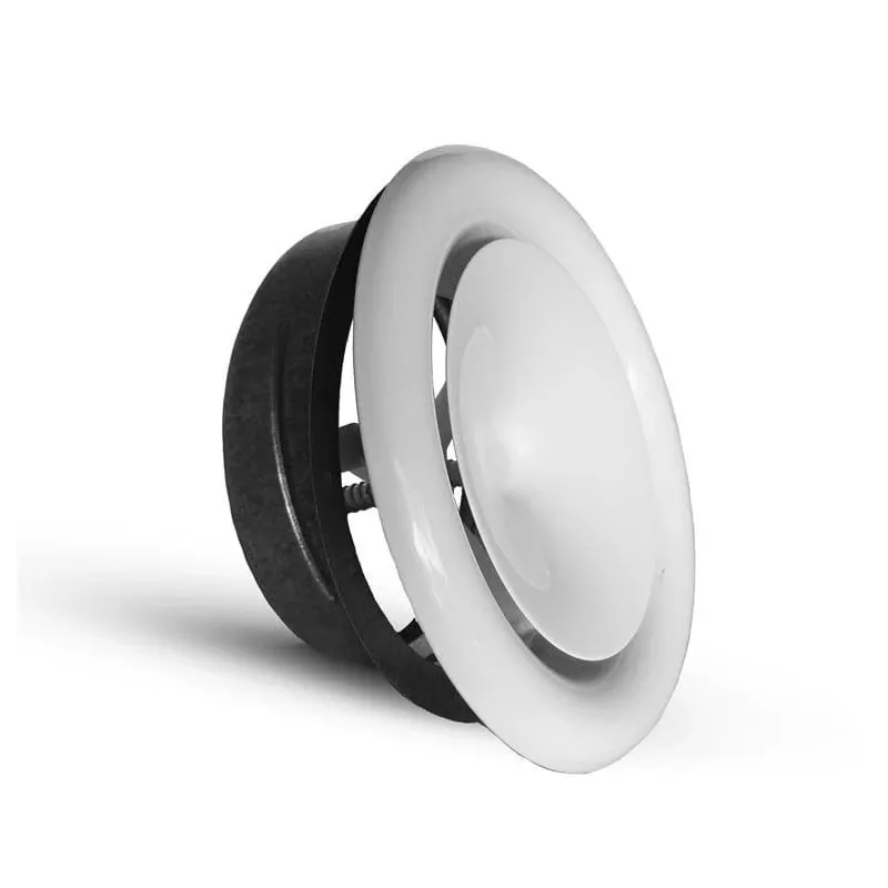 Difuzors Alnor KN-RM-100, balta krās., 100 mm