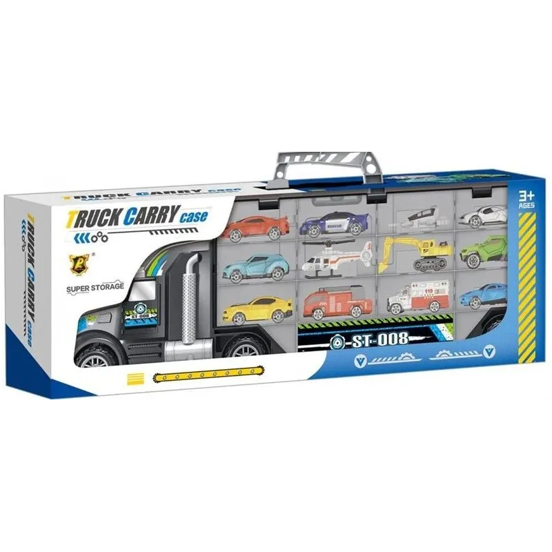 Rotaļu kravas automašīna Truck carry case 503204768, daudzkrāsaina-,krāsa-dizains tiek izvēlēts nejauši,