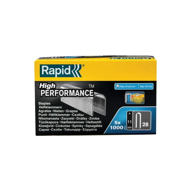 Kabės „Rapid 28-11, 5000 vnt.