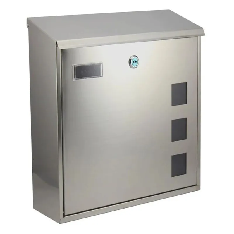 Pastkaste KSX-118-SS, sudraba krās., 33 cm x 11.8 cm x 35 cm