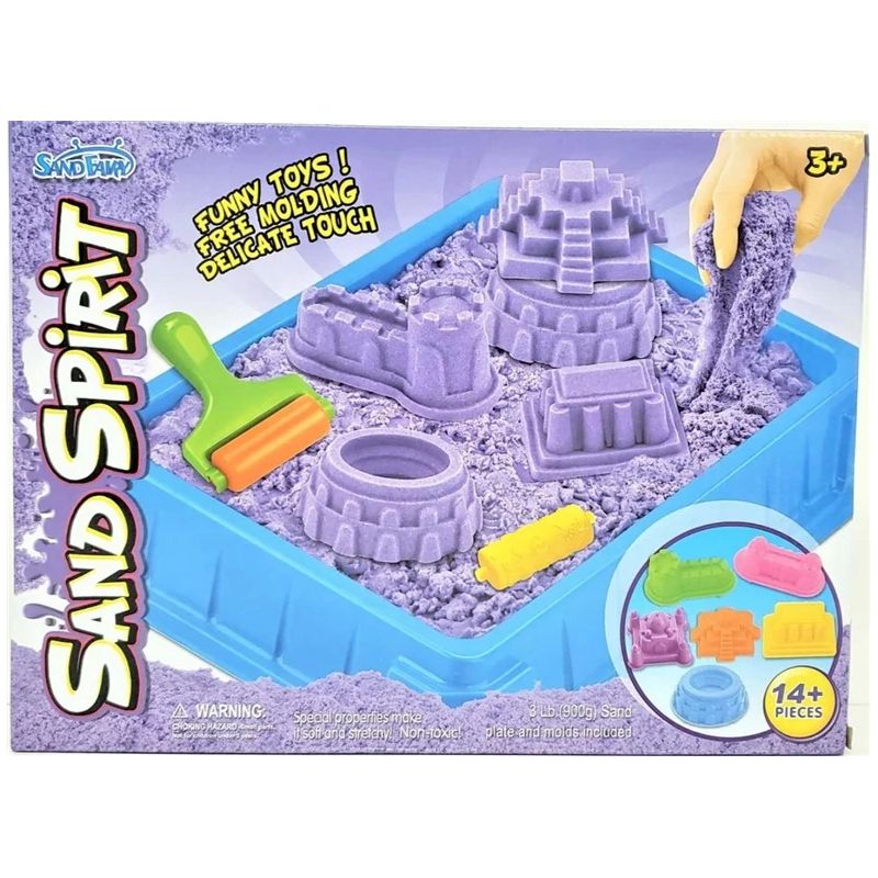 Liela kinētiskā smilšu komplekts 300g