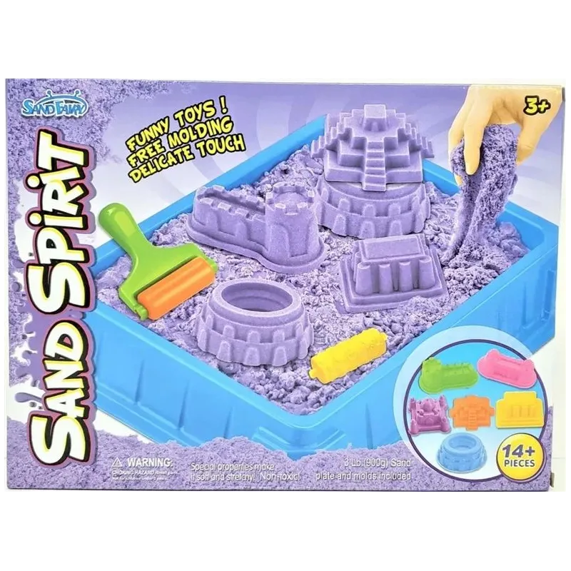 Modeļu smiltis Sand Spirit, daudzkrāsaina, 300 g