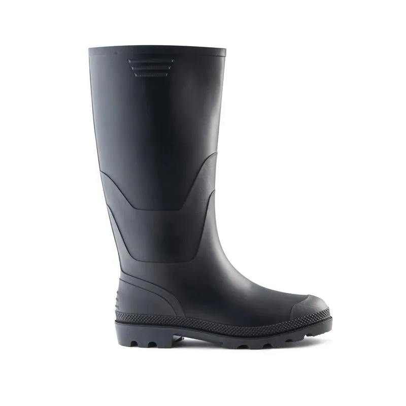 Gumijas zābaki vīriešu Paliutis 900P Long, ar stulmu, bez siltinājuma, melna krās., 43 izmērs