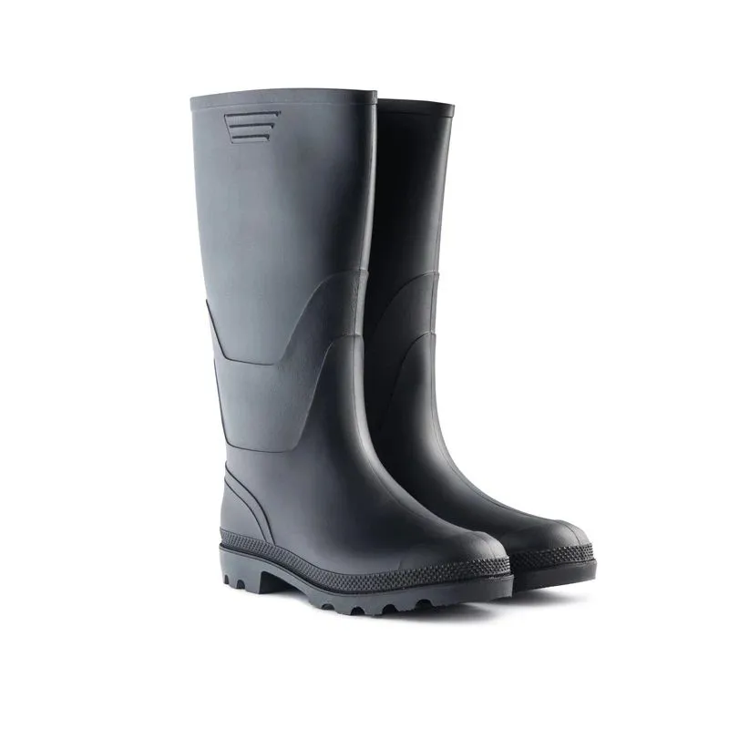 Gumijas zābaki vīriešu Paliutis 900P Long, ar stulmu, bez siltinājuma, melna krās., 48 izmērs