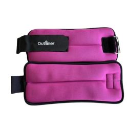 Neopreniniai juostiniai svarmenys Outliner. 2x1.5 kg