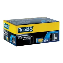 staples for wires, 5000pcs,10mm,white 28-10, Rapid