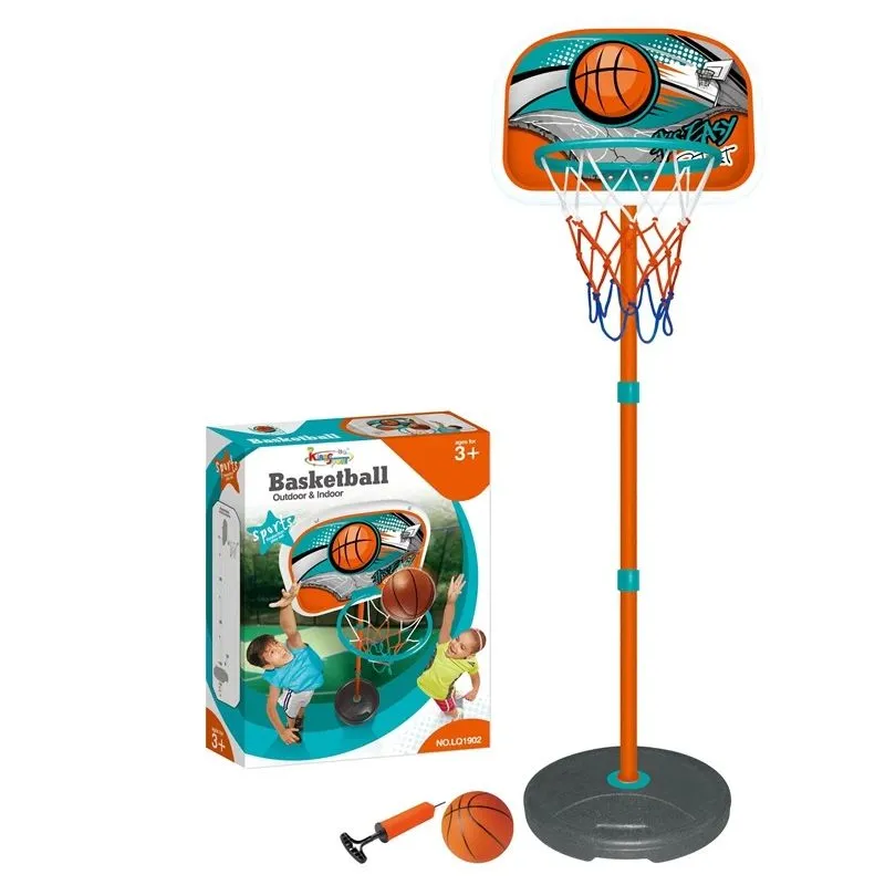 Basketbola statīvs ar bortu un grozu Basketball Indoor & Outdoor 520062479, daudzkrāsaina