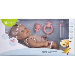 Lėlė - kūdikis Pure baby ZJA215301, 30 cm, rožinė sp.