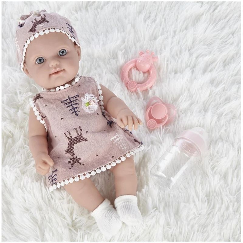 Rotaļlietu lelle bērns ar piederumiem. 30 cm. ZJA215301