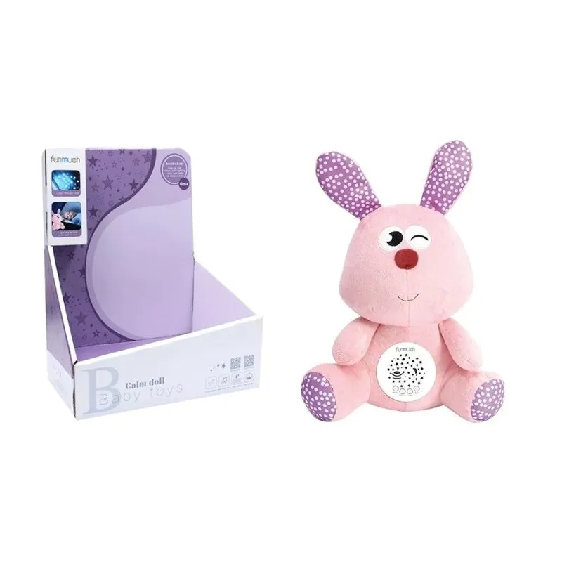 Mīkstā rotaļlieta Funmuch ZJA228284, rozā krās., 28 cm