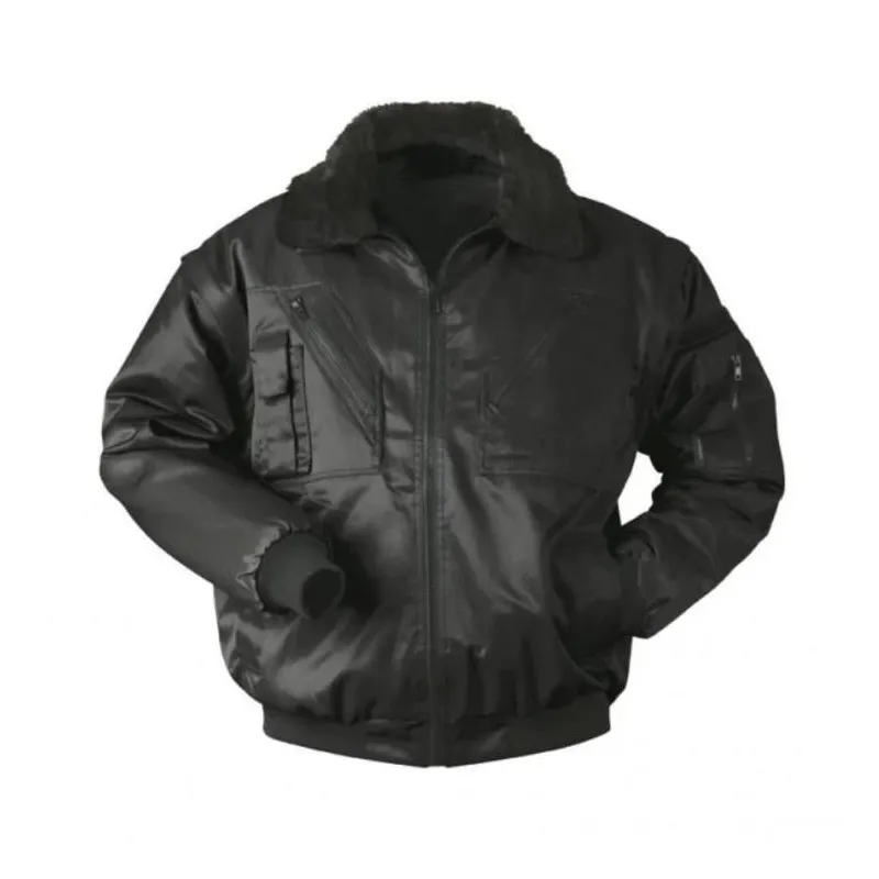 Pilota jaka, melna krās., XXL izmērs