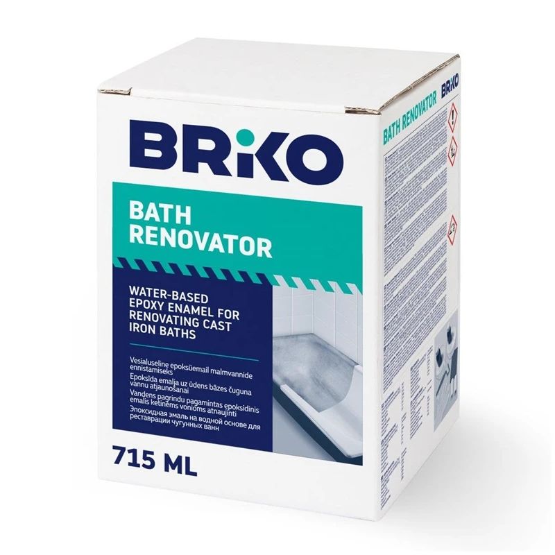 Vannas emalja briko bath enamel repair