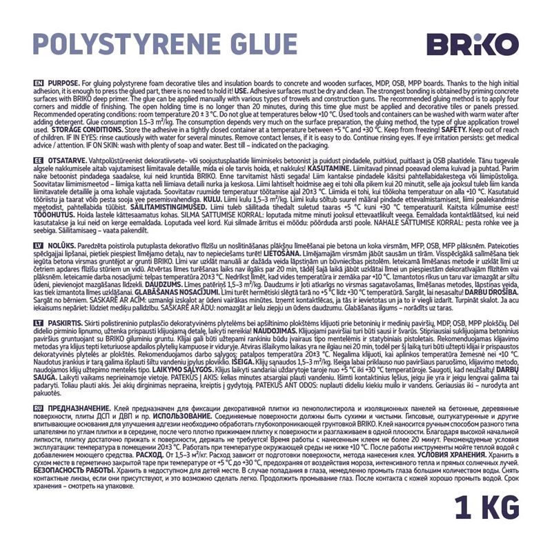 Līme briko polyfixceiling 1kg
