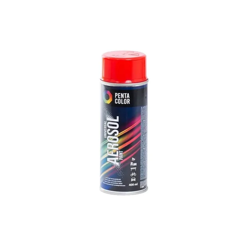Krāsu aerosoli Pentacolor Universal, preču zīmes, sarkana ,ral 3020,, 0.4 l
