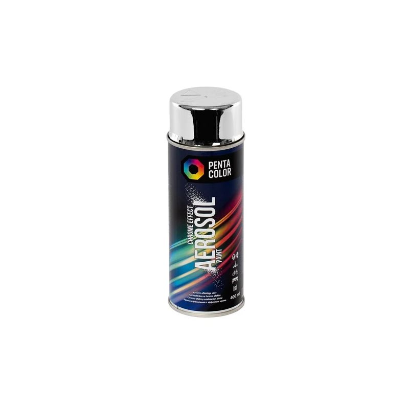 Aeroziliniai krāsas Pentacolor sudraba - hroma krāsas 400ml