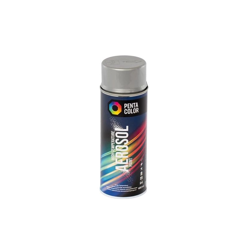 Aerosola krāsas Pentacolor High Temp alumīnijs 400ml