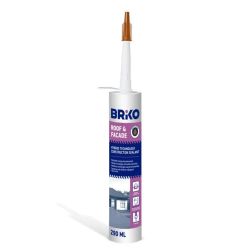 Hermētiķis briko roof-facade brūns 290ml