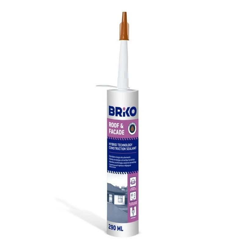 Hermētiķis briko roof-facade brūns 290ml