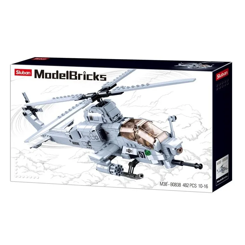 Konstruktors Sluban M38-B0838 M38-B0838, 482 gab.