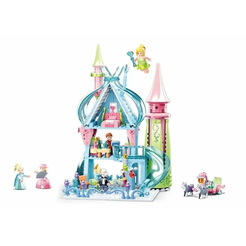 Konstruktors Sluban Girl's Dream Ziemas pasakas M38-B0898, 447 gab.