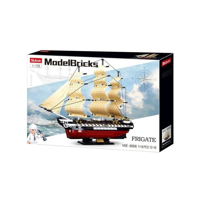 Konstruktors Sluban Fregate M38-B0836, 1118 gab.