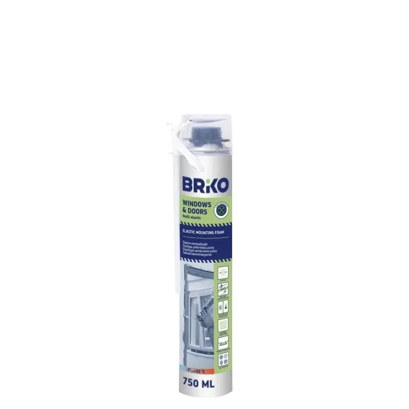 Putas Briko Windows&Doors Elastic, 750 ml, 790 g