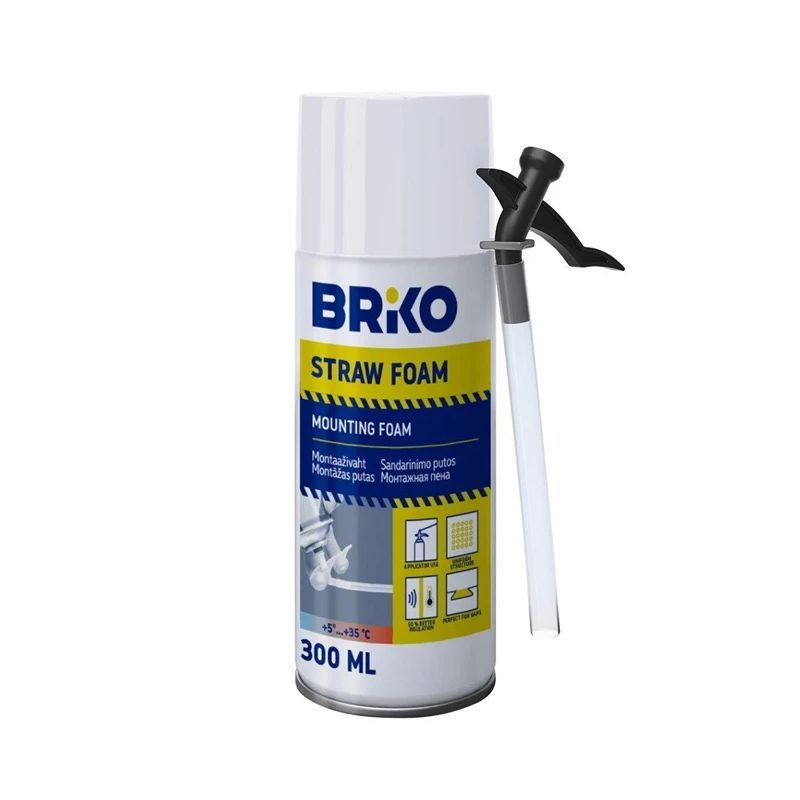 Vasaras blīvēšanas puta Briko Straw 300. 300 ml