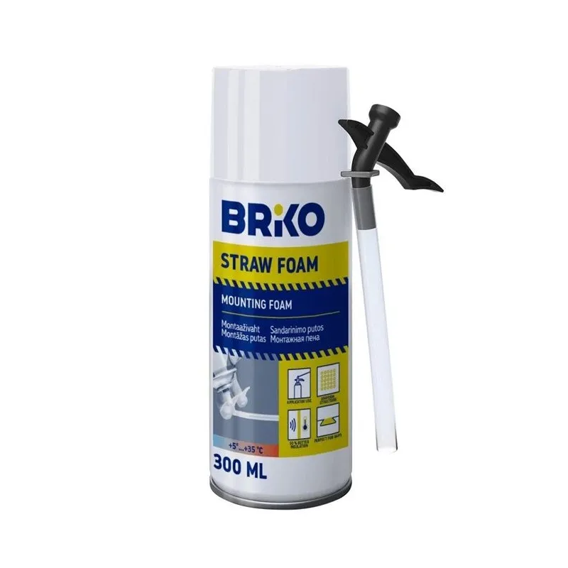 Vasaras blīvēšanas puta Briko Straw 300, 300 ml