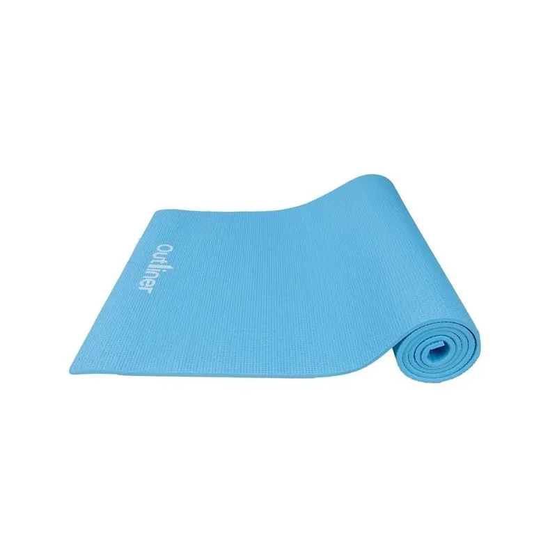 Fitnesa un jogas paklājs Outliner IR97501-0.8cm, gaiši zila krās., 173 cm x 61 cm x 0.8 cm