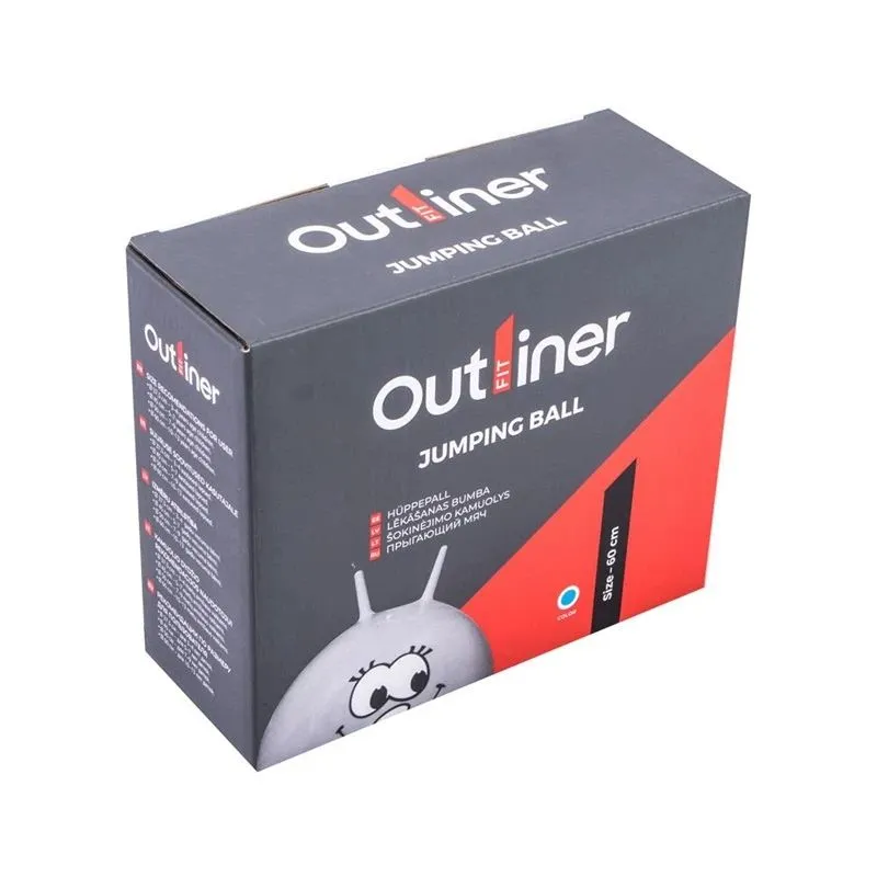 Lēkāšanas bumba Outliner, zila krās., 55 cm