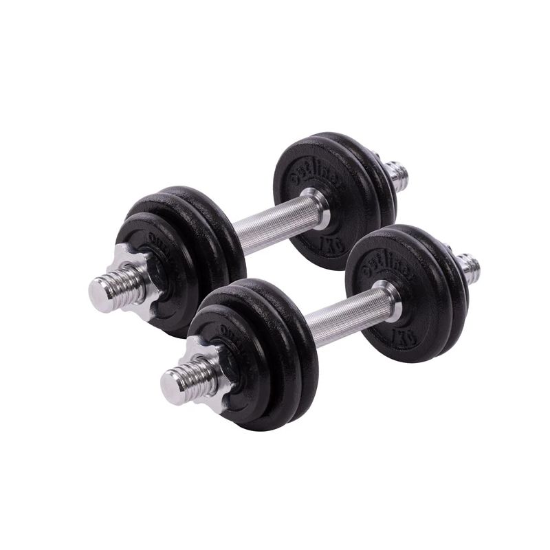 Hantele saliekama čuguna outliner 15kg