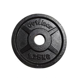 Diskveida čuguna svars outliner ylps36a 1.25kg 31mm