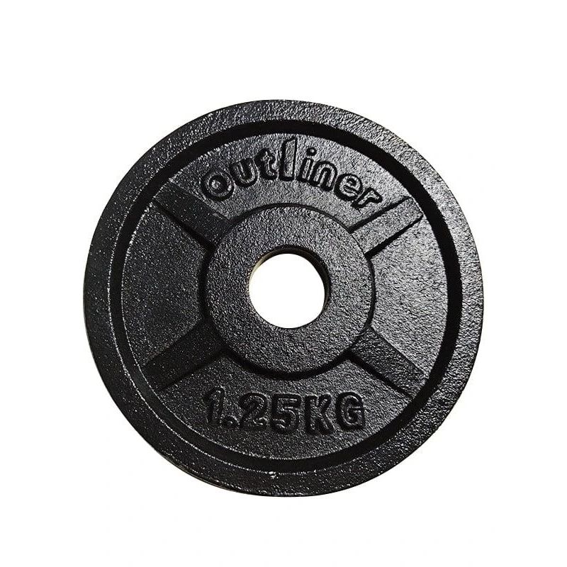 Diskveida čuguna svars outliner ylps36a 1.25kg 31mm