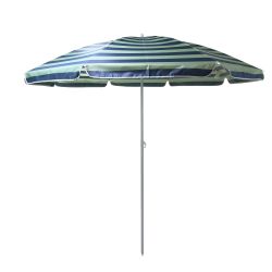 Pludmales lietussargs Outliner. 200 cm. zila-zaļa