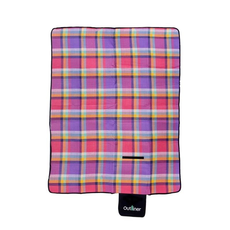 Kempinga paklājs Outliner AF01. daudzkrāsains. 1500x1300 mm