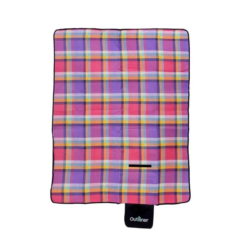 Kempinga paklājiņš Outliner AF01, daudzkrāsaina, 150 x 130 cm