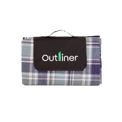 Kempinga paklājs Outliner. zila. 2000x1700 mm