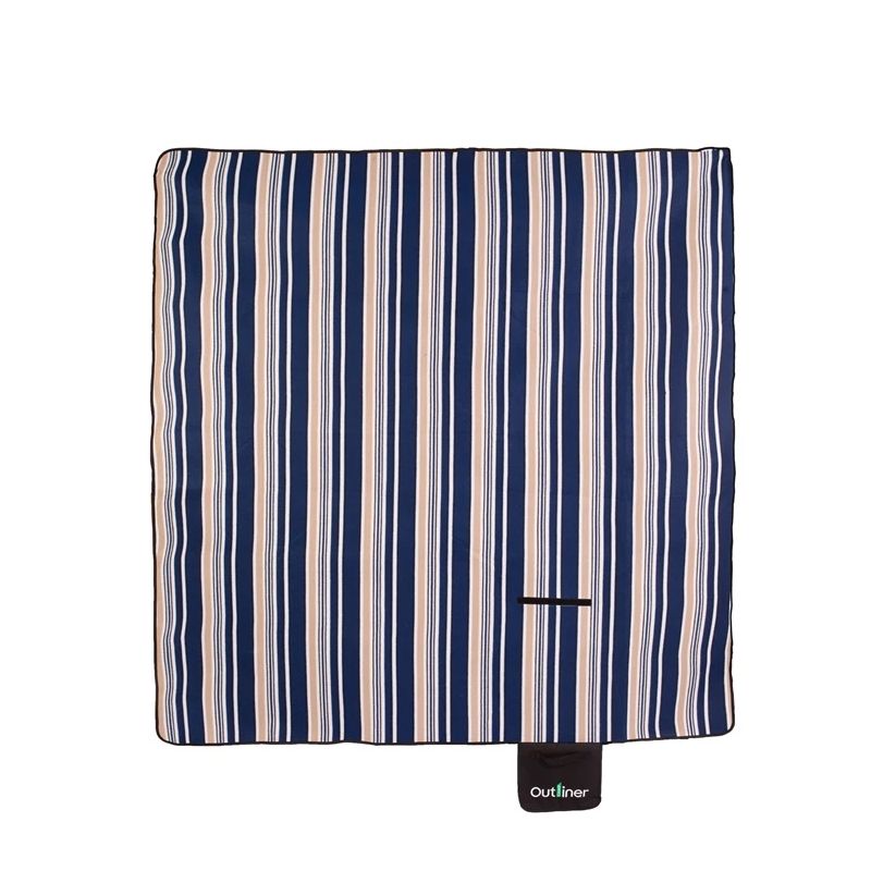 Kempinga paklājs Outliner AF10. zila. 2000x2000 mm