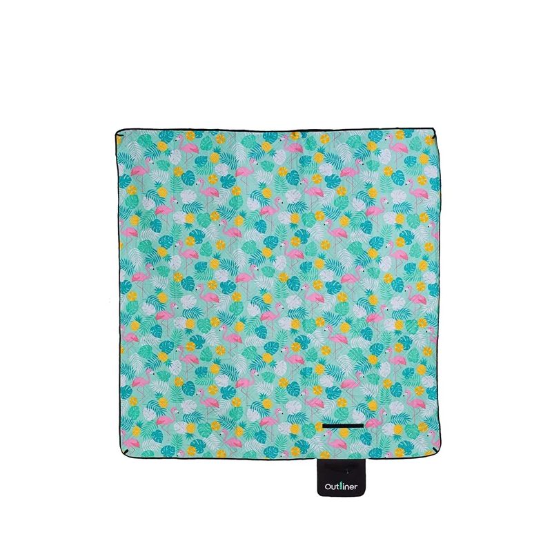 Kempinga paklājs Outliner. zila. 2000x2000 mm