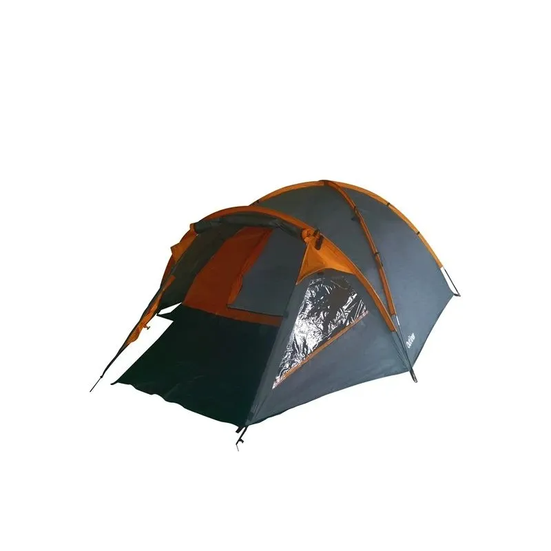 4-местная палатка Outliner RD-T22-4, oранжевый цв.-серый цв., 340 см x 280 см x 140 см