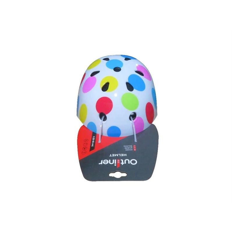 Ķivere velobraukšanai bērniem Outliner MTV12 S DOT. balta. S