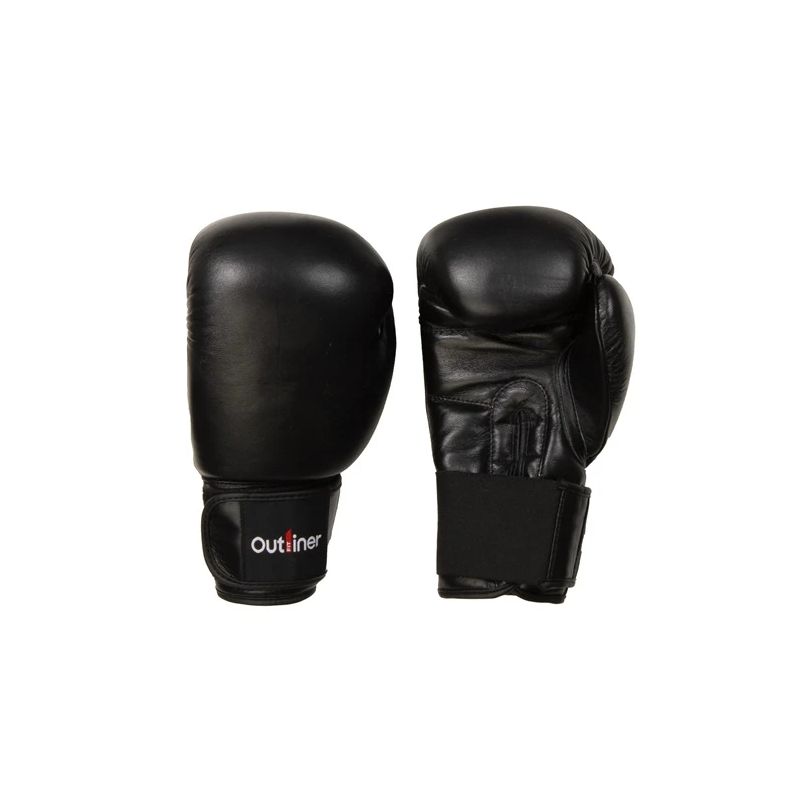 Boksa cimdi Outliner SG-1011. melna. 12 oz