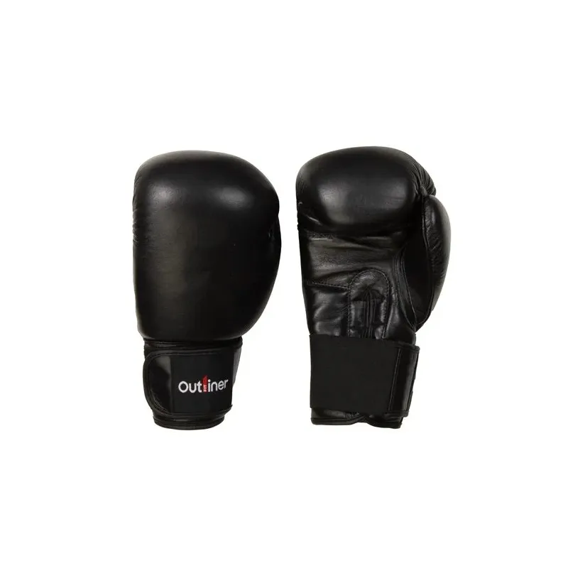 Boksa cimdi Outliner SG-1011. melna. 12 oz