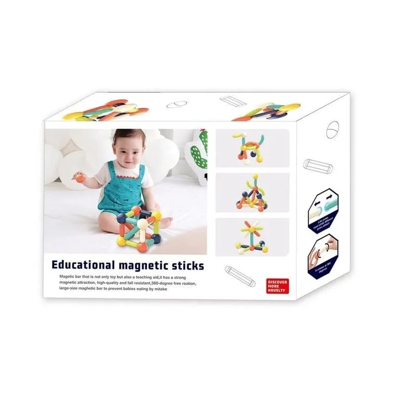 Konstruktors rotaļu magnētiskais 42 d.
