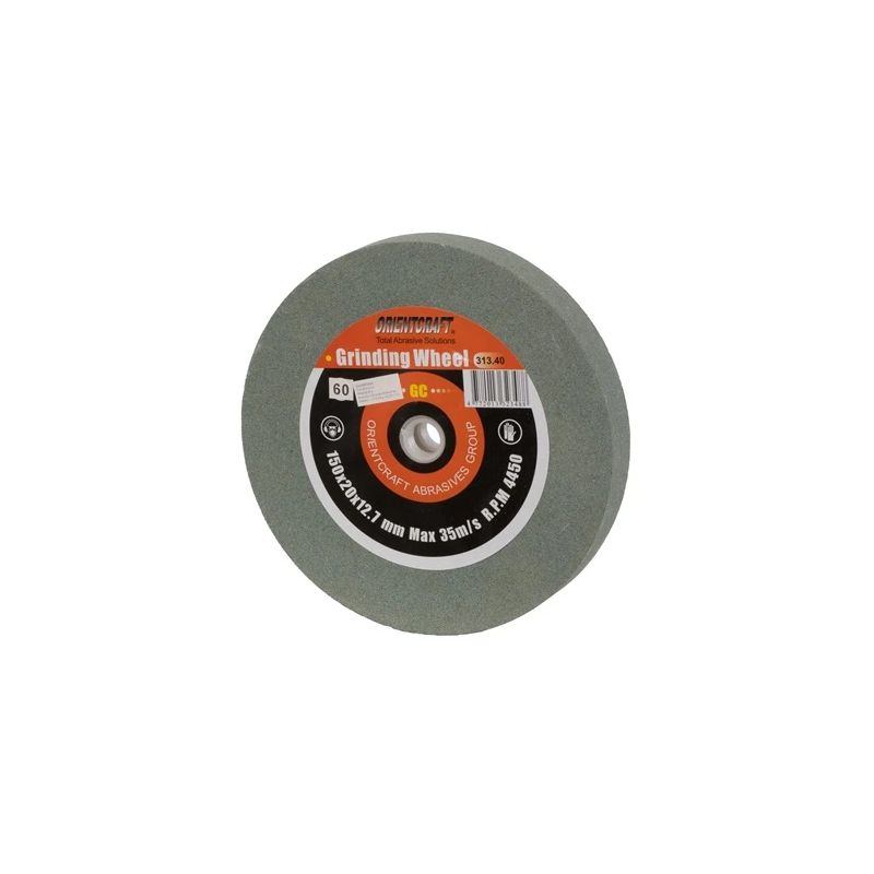 Slīpripa tēraudam 150x20x12.7 gc