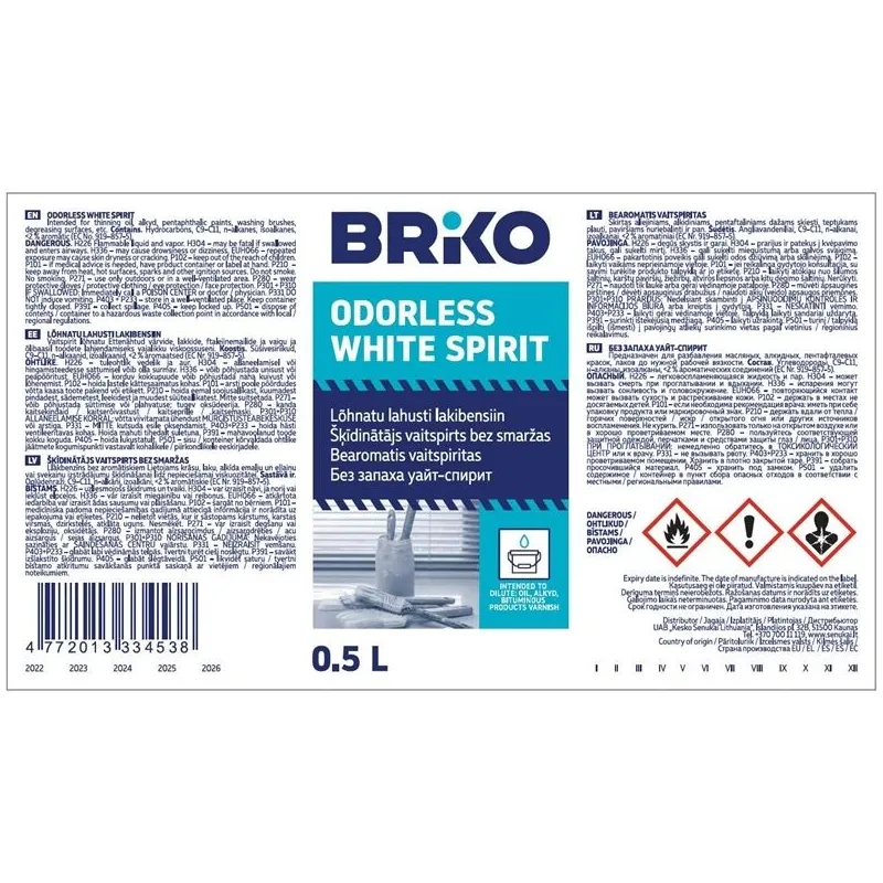 Skiediklis Briko Bearomatis, 0.5 l