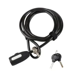 Jalgratta lukk Outliner FSBYL, must v., 2500 mm