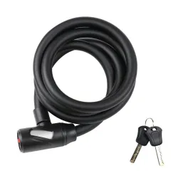 Jalgratta lukk Outliner FSBYL, must v., 1500 mm