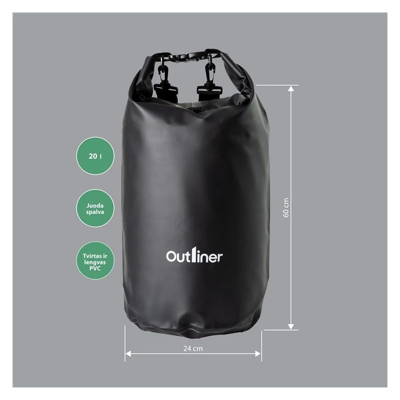 Hermētiska soma Outliner. 20 l