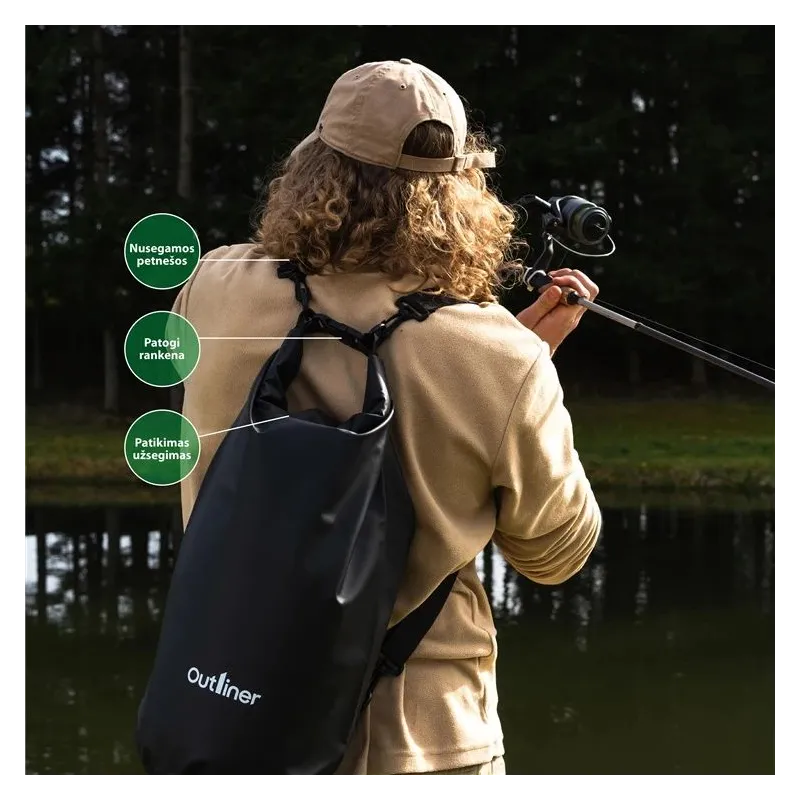 Hermetiškas maišas Outliner. 20 l